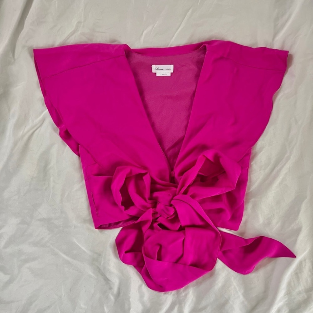 Revolve Magenta Pink Top